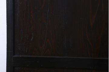 和製アンティーク　明治期　モダンな雰囲気漂う帯戸(板戸、引き戸)(2)