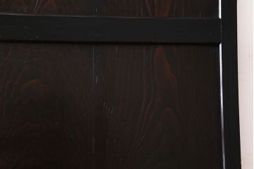 和製アンティーク　明治期　モダンな雰囲気漂う帯戸(板戸、引き戸)(2)