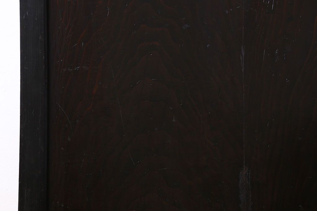 和製アンティーク　明治期　モダンな雰囲気漂う帯戸(板戸、引き戸)(2)