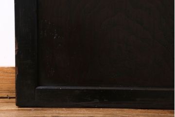 和製アンティーク　明治期　モダンな雰囲気漂う帯戸(板戸、引き戸)(2)