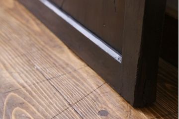 和製アンティーク　明治期　モダンな雰囲気漂う帯戸(板戸、引き戸)(2)