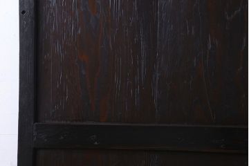 和製アンティーク　明治期　モダンな雰囲気漂う帯戸(板戸、引き戸)(2)