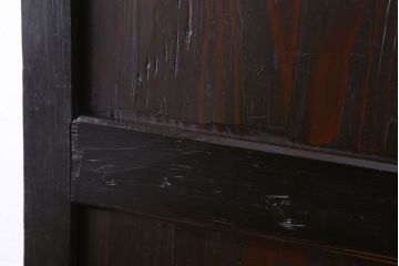 和製アンティーク　明治期　モダンな雰囲気漂う帯戸(板戸、引き戸)(2)