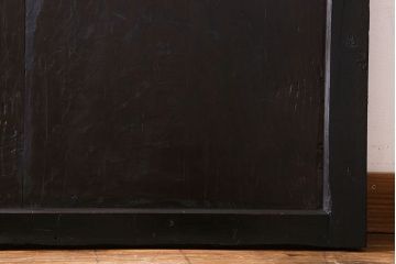 和製アンティーク　明治期　モダンな雰囲気漂う帯戸(板戸、引き戸)(2)