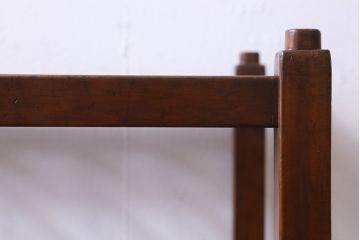 アンティーク雑貨　和製アンティーク　マス目のデザインが珍しい傘立て(2)