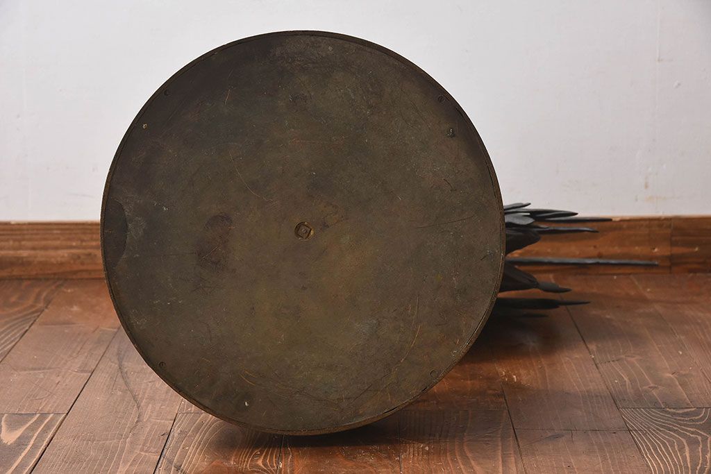 アンティーク雑貨　フランスアンティーク F.BARBEDIENNE　A.Cain　ブロンズ像(ニワトリ像、動物像)