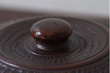 古民具　明治大正期の木製小物収納箱(小物入れ、アクセサリーケース)