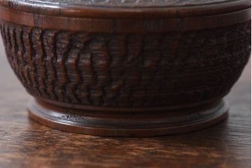 古民具　明治大正期の木製小物収納箱(小物入れ、アクセサリーケース)