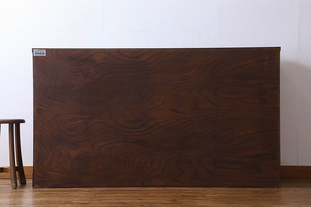 中古　伝統民芸家具　岩谷堂　NO.720　幅広で存在感のある白鳥2号横長箪笥(チェスト)(定価約63万円)