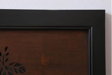 アンティーク雑貨　和製アンティーク　和モダンな透かし彫り欄間(ディスプレイ雑貨)(1)