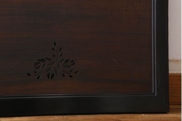 アンティーク雑貨　和製アンティーク　和モダンな透かし彫り欄間(ディスプレイ雑貨)(1)