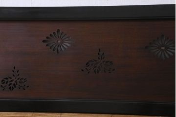 アンティーク雑貨　和製アンティーク　和モダンな透かし彫り欄間(ディスプレイ雑貨)(1)