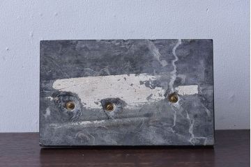 アンティーク雑貨　アンティーク　銅製　在銘　虎　ブロンズ像(置物、彫刻、動物像)