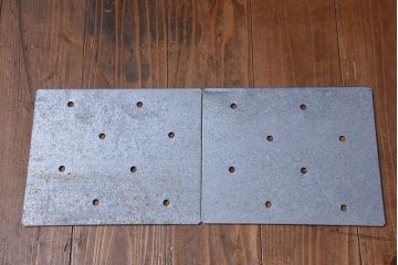 レトロ家具　昭和レトロ　SATO(佐藤産業)　小さなブリキガラスケース(ショーケース、収納箱)