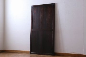 明治期　モダンな雰囲気漂うアンティーク帯戸(板戸、引き戸)