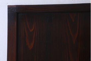 明治期　モダンな雰囲気漂うアンティーク帯戸(板戸、引き戸)