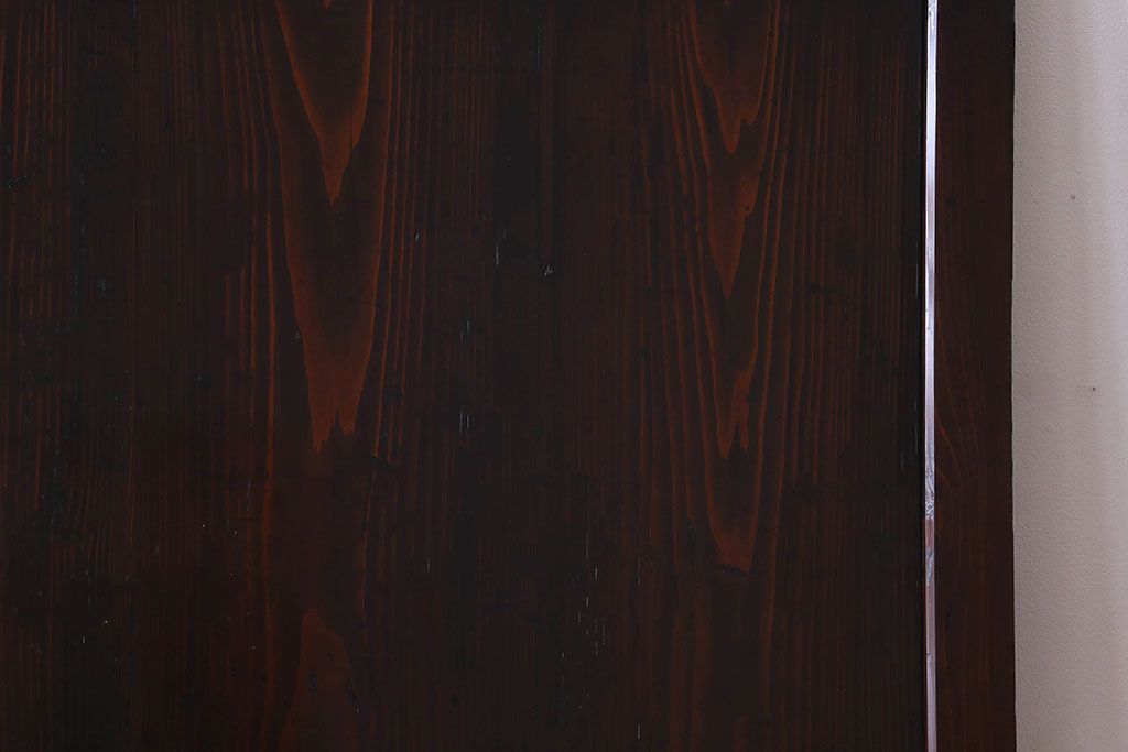 明治期　モダンな雰囲気漂うアンティーク帯戸(板戸、引き戸)