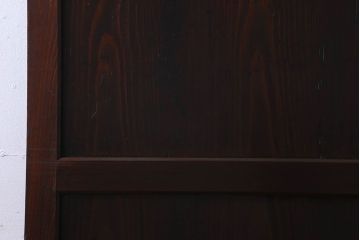 明治期　モダンな雰囲気漂うアンティーク帯戸(板戸、引き戸)