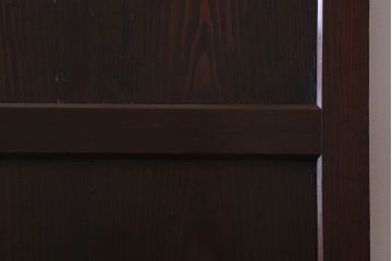 明治期　モダンな雰囲気漂うアンティーク帯戸(板戸、引き戸)