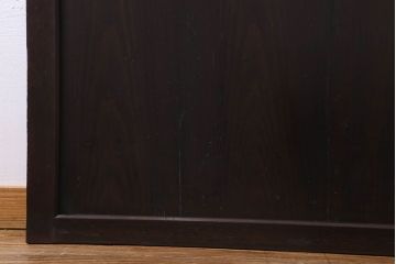 明治期　モダンな雰囲気漂うアンティーク帯戸(板戸、引き戸)