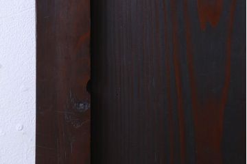 明治期　モダンな雰囲気漂うアンティーク帯戸(板戸、引き戸)