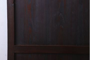 明治期　モダンな雰囲気漂うアンティーク帯戸(板戸、引き戸)