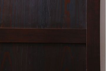 明治期　モダンな雰囲気漂うアンティーク帯戸(板戸、引き戸)