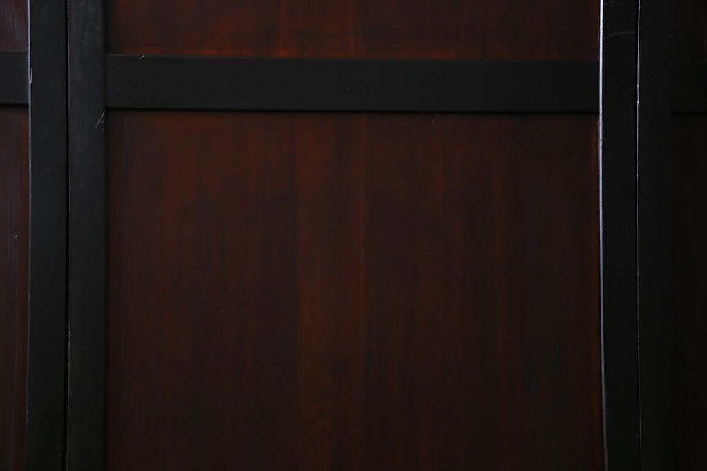 【S様ご成約済み・ご決済用】明治期　古い木製アンティーク帯戸(板戸、引き戸)3枚