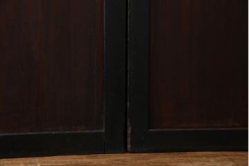 【S様ご成約済み・ご決済用】明治期　古い木製アンティーク帯戸(板戸、引き戸)3枚