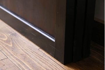 【S様ご成約済み・ご決済用】明治期　古い木製アンティーク帯戸(板戸、引き戸)3枚