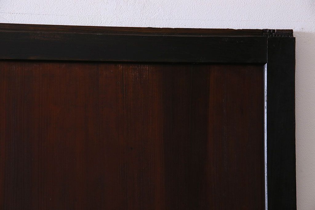 【S様ご成約済み・ご決済用】明治期　古い木製アンティーク帯戸(板戸、引き戸)3枚