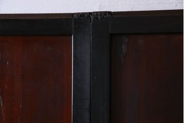 【S様ご成約済み・ご決済用】明治期　古い木製アンティーク帯戸(板戸、引き戸)3枚