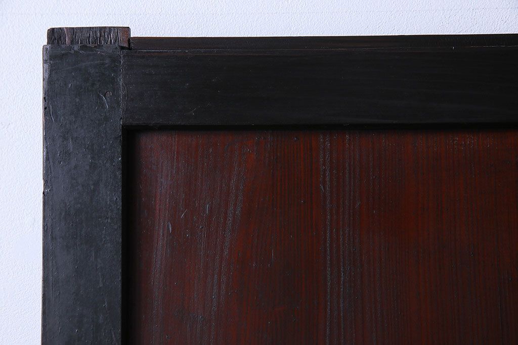 【S様ご成約済み・ご決済用】明治期　古い木製アンティーク帯戸(板戸、引き戸)3枚