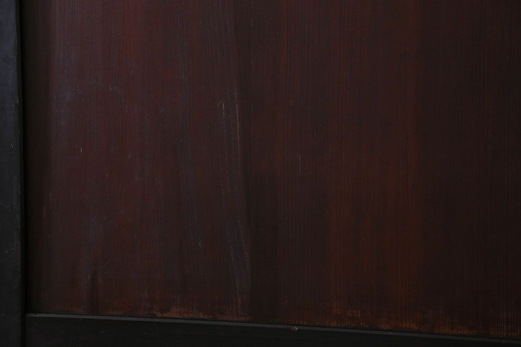 【S様ご成約済み・ご決済用】明治期　古い木製アンティーク帯戸(板戸、引き戸)3枚