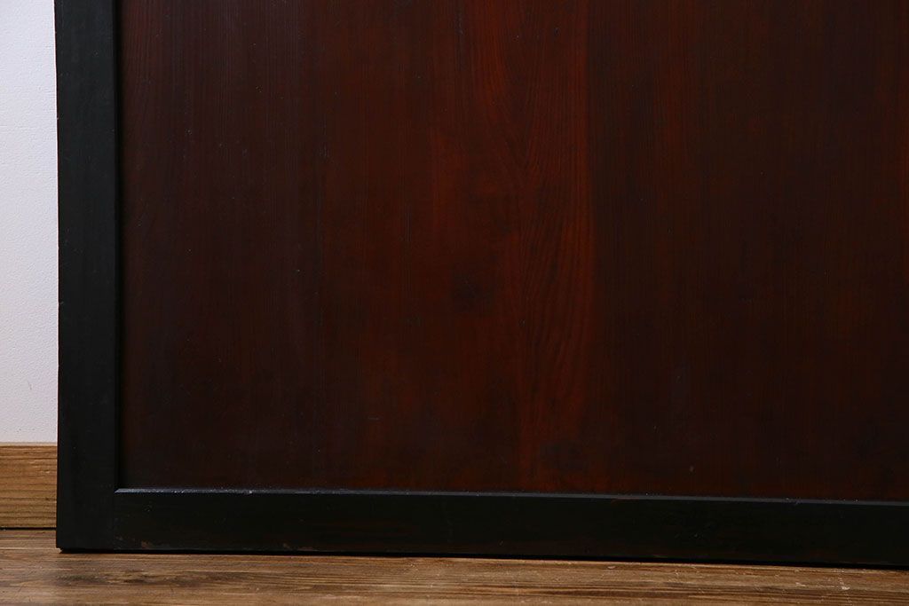 【S様ご成約済み・ご決済用】明治期　古い木製アンティーク帯戸(板戸、引き戸)3枚