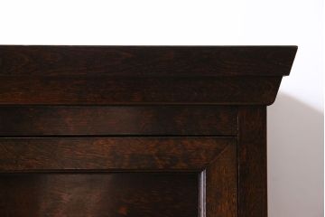 中古　美品　松本民芸家具　503型　直線のデザインが目を引く整理箪笥(引き出し、衣装箪笥、チェスト)(定価約28万円)(1)