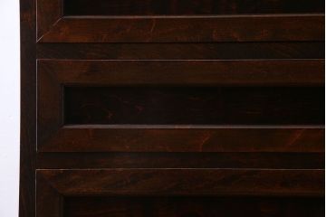 中古　美品　松本民芸家具　503型　直線のデザインが目を引く整理箪笥(引き出し、衣装箪笥、チェスト)(定価約28万円)(1)