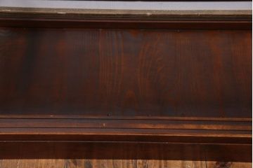 アンティーク家具　和製アンティーク　木の質感が味わい深い　卓上でも使えるガラスケース(ショーケース)