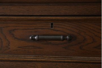 ビンテージ　永田良介商店製　S型　シックなデザインの整理箪笥(チェスト)(定価41万円)