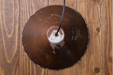 昭和レトロ　アルミ製　ジャンクスタイルにおすすめのシェード(天井照明、ペンダントライト)