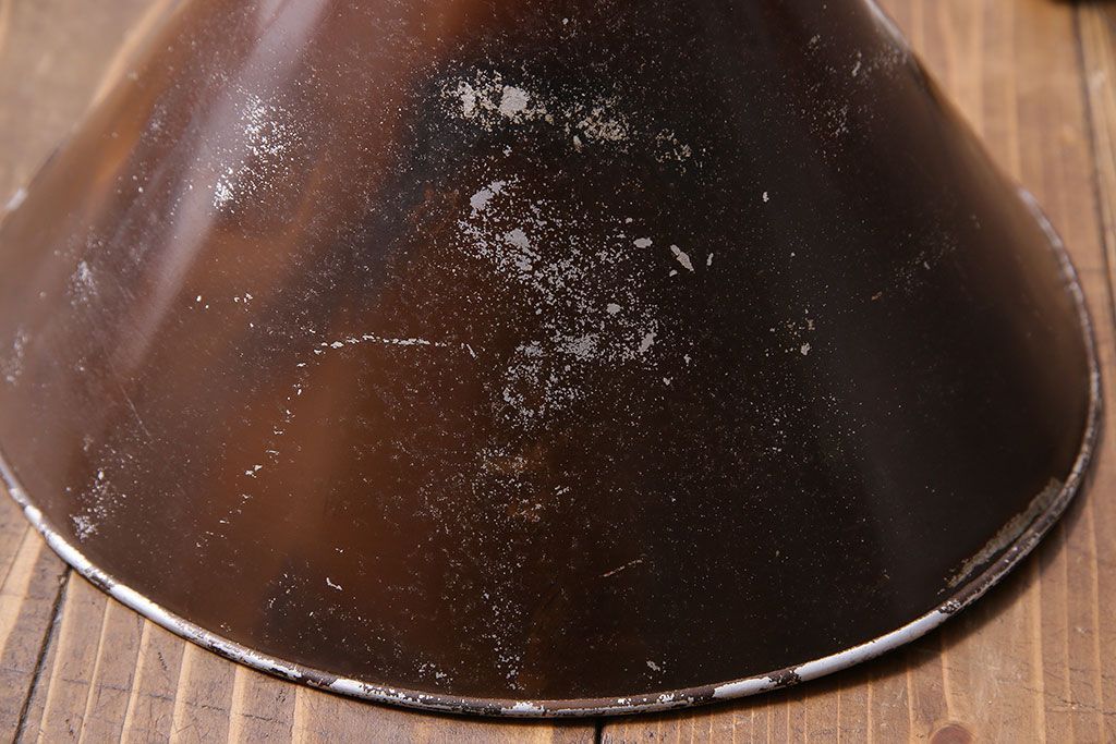 昭和レトロ　アルミ製　ジャンクスタイルにおすすめのシェード(天井照明、ペンダントライト)