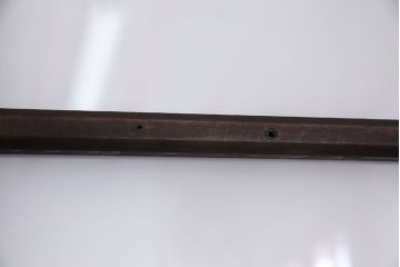 大正ロマン　色ガラス入りのアンティークガラス戸(引き戸、建具)2枚セット