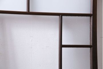 和製アンティーク　モダンな雰囲気漂う明り取り(明かり取り、フィックス窓、はめ殺し戸)