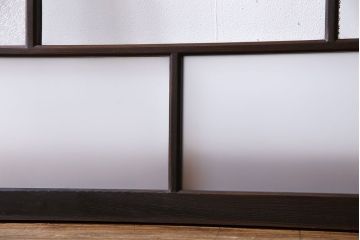 和製アンティーク　モダンな雰囲気漂う明り取り(明かり取り、フィックス窓、はめ殺し戸)