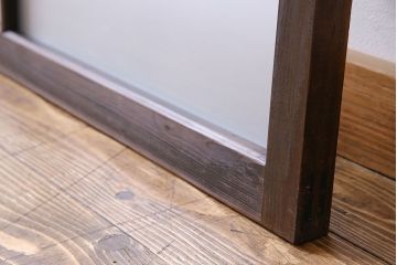 和製アンティーク　モダンな雰囲気漂う明り取り(明かり取り、フィックス窓、はめ殺し戸)