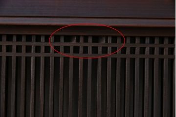 アンティーク雑貨　明治大正期　和モダンなアンティーク欄間(明り取り、明かり取り)