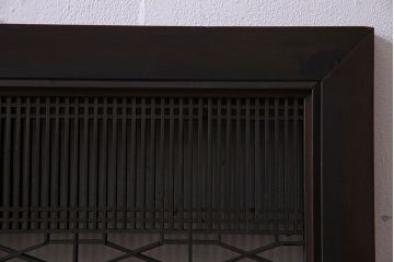 アンティーク雑貨　明治大正期　和モダンなアンティーク欄間(明り取り、明かり取り)