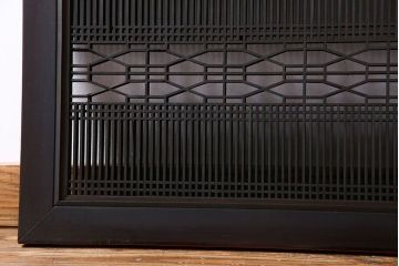 アンティーク雑貨　明治大正期　和モダンなアンティーク欄間(明り取り、明かり取り)