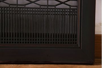 アンティーク雑貨　明治大正期　和モダンなアンティーク欄間(明り取り、明かり取り)