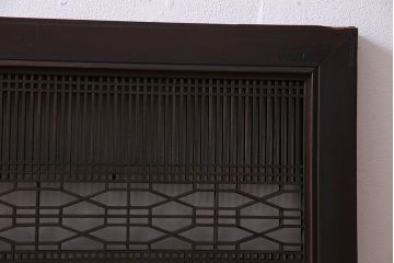 アンティーク雑貨　明治大正期　和モダンなアンティーク欄間(明り取り、明かり取り)